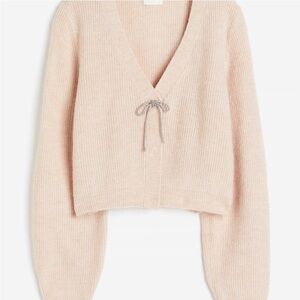 H&M Light Pink Cardigan